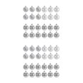 thumbnail image 1 of Transemion 24pieces Effective Decoration Balls Easy To Christmas Essentials Durable silver 2Set, 1 of 6