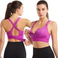 thumbnail image 3 of CAROOTU Ultra Fit Shockproof Sports Bra Comfortable Women Sports Bra Support, 3 of 7