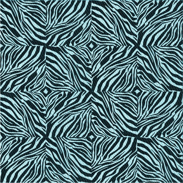 Ahgly Company Machine Washable Indoor Square Transitional Deep Teal Green Area Rugs, 4' Square
