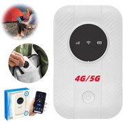 Mesase Pocket Wifi 5G 1 Band Portable Router For International Travel 2PCs
