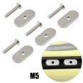 thumbnail image 3 of 4 Pack Stainless Steel Kayak M5 Screws & Nuts Rail Track Mount Tie Down Eyelet, 3 of 8