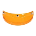thumbnail image 1 of Visor Peak, 3 Snap Retro Protector for s with 3 Buttons ,Replacement ,Easy to Install Transparent Orange, 1 of 7