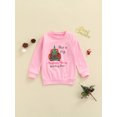 thumbnail image 2 of FAROOT Christmas Car  Letter Print Long Sleeve Round Neck Sweatshirt, 2 of 8