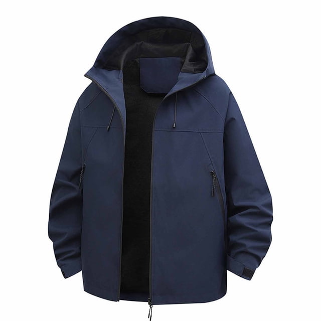 Yuyuzo Womens Rain Jacket Waterproof Lightweight Windbreaker Jacket Plus Size Raincoat with Pockets