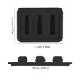 thumbnail image 3 of Garosa Silicone Black Guitar Ukelele String Mute Silencer Training Tool Instrument Accessory, Guitar Silencer, Guitar Accessory, 3 of 6
