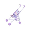 thumbnail image 4 of TISHITA Poussette pour Poupée Bébé, Jeu d'Imitation, Décoration de Maison de Poupée, Jouet Chariot à Pousser violet, 4 of 8