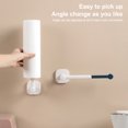 thumbnail image 1 of Hanger Wall Punch Free Self-adhesive Bathroom Waterproof Storage Holder Living Room Organization Seamless Hanging Rack Orange Yellow, 1 of 8