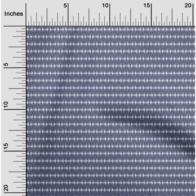 oneOone Cotton Flex Fabric Geometric Ikat Print Fabric By The Yard 40 Inch Wide