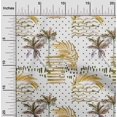 thumbnail image 2 of oneOone Velvet Lime Green Fabric Tropical Craft Projects Decor Fabric Printed By The Yard 58 Inch Wide, 2 of 4