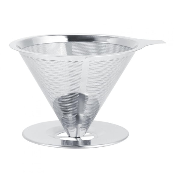 Filtre à Café Pratique en Acier Inoxydable 304, Tasse de Filtre à Café, Salle à Manger d'Hôtel pour Cuisine Cafés Bureaux Maisons