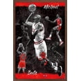 thumbnail image 1 of Michael Jordan - Sketch Wall Poster, 22.375" x 34" Framed, 1 of 4