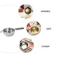 thumbnail image 3 of 2pcs Stainless Steel Chocolate Melting Pan Durable Pan Butter Cheese Melt Pot, 3 of 9
