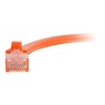 thumbnail image 3 of C2G 30ft Cat6a Snagless Unshielded UTP Network Patch Ethernet Cable-Orange - Patch cable - RJ-45 (M) to RJ-45 (M) - 30 ft - UTP - CAT 6a - molded, snagless, stranded - orange, 3 of 4