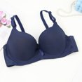 thumbnail image 1 of Women's Plus Size Seamless Wirefree Bra, Full Coverage Comfort Breathable Support Everyday T-Shirt Bra, 1 of 3