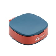 Fufafayo Pill Box Organizer, Portable Pill Dispenser, 7 Day Weekly Medication Box, Sealed Storage Container for Travel Home Office