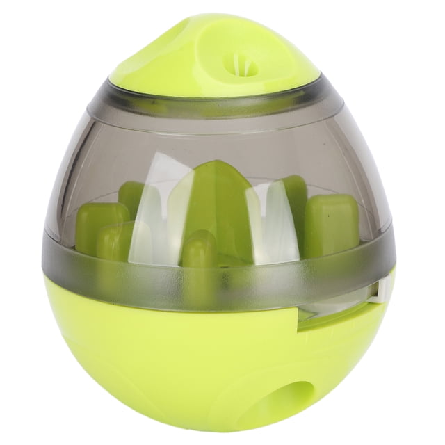 Dogs Interactive Toys, Easy To Operate Durable Tumbler Design Sturdy Dogs Food Leak Ball For Dog For Home Green
