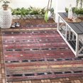 thumbnail image 4 of SAFAVIEH Montage Maxwell Tapis Rayé Intérieur/Extérieur, 4 of 7