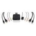thumbnail image 4 of IOGEAR GCS92HU - KVM / audio switch - 2 x KVM / audio - 1 Utilisateur local - de Bureau, 4 of 5