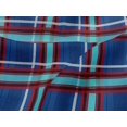 thumbnail image 4 of oneOone Viscose Jersey Fabric Madras Check Print Fabric BTY 60 Inch Wide, 4 of 5