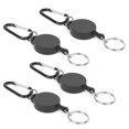 thumbnail image 1 of Telescopic Key Ring, Durable Portable Telescopic Keychain, Zinc Alloy For Home Or Family Daily Furniture, 1 of 8