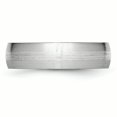 thumbnail image 3 of Cobalt Sterling Silver Inlay Satin 6mm Band Size 11.5, 3 of 6