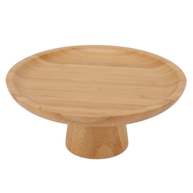 Wooden Fruit Bowl, Kitchen Countertop Large Fruit Basket for Vegetables Snacks Desserts, 6.5"