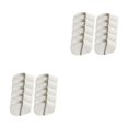 thumbnail image 2 of Thinsony Golf Head Covers PU Portable Protector Travel Athlete Golf for Training White Large 10 Pcs 2Set, 2 of 6