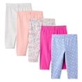 thumbnail image 1 of Lot de 5 leggings George pour bébés filles, 1 of 2