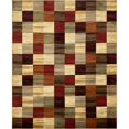thumbnail image 1 of Unique Loom Tapis Carré Géométrique Barista 8' x 10' Rectangulaire Multi/Beige, 1 of 1