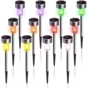 Solar Lights Outdoor, 24Pack solar pathway lights outdoor, Waterproof, LED Landscape garden lights Solar Powered, Outdoor Lights Solar Garden Lights for Pathway, Walkway, Patio, Yard, Driveway