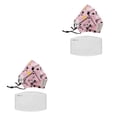 thumbnail image 3 of relayinert Children Mask Filter Cartoon Cotton Mouth Face Cover Filters Accessory 10pcs Bow tie bear 2Set, 3 of 6