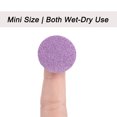 thumbnail image 3 of Unique Bargains 25 Pack 1-Inch Purple Sanding Discs 80 Grits Hook & Loop Professional Aluminum Oxide Sandpaper Mini Size, 3 of 5