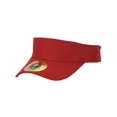 thumbnail image 2 of TopHeadwear Lot de 2 Visières de Soleil Taille Jeunesse - Rouge, 2 of 2