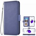 thumbnail image 1 of Iphone 7 Case, Iphone 8 Case, Iphone Se 2020 Case, Mobile Phone Case Iphone 7 Case Leather Flip Case Wallet Case Protective Case for Apple Iphone 7/8 / Se 2020 Cover (4.7 Inch) - Blue, 1 of 7
