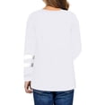 thumbnail image 5 of PMVFHDE Hauts d'Été pour Fille Hauts d'Été pour Fille T-Shirts d'Été pour Fille 2025 T-Shirts pour Fille Tunique T-Shirt pour Fille T-Shirt à Manches Longues pour Filles Haut à Col Rond pour Enfants T-Shirt pour Filles Blanc, 5-6 Ans, 5 of 5