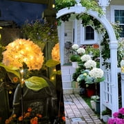 Dvkptbk solar lights Solar Garden Outdoor Lights Solar Light Decorative for Garden Party Walkway Backyard Wedding