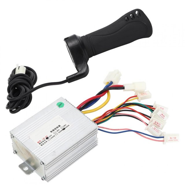YLSHRF Electric Scooter Controller, Practical 500W Motor Electric Bicycle Controller, Aluminum Alloy Brushed Controller For Electric Bicycle Electric Bike