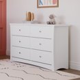thumbnail image 4 of Commode Double à 6 Tiroirs Crescent de Storkcraft, 4 of 11