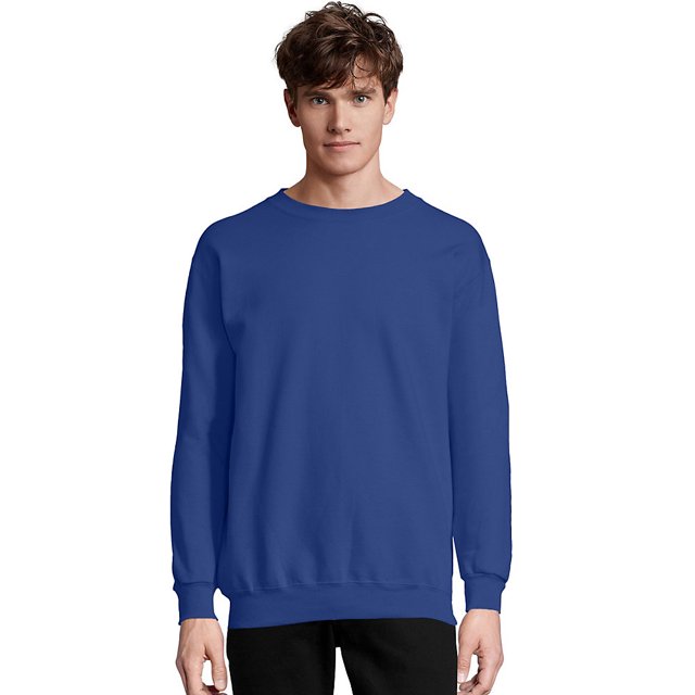 Hanes Chandail Molletonné à Col Rond Épais en Coton Ultime pour Hommes - F260