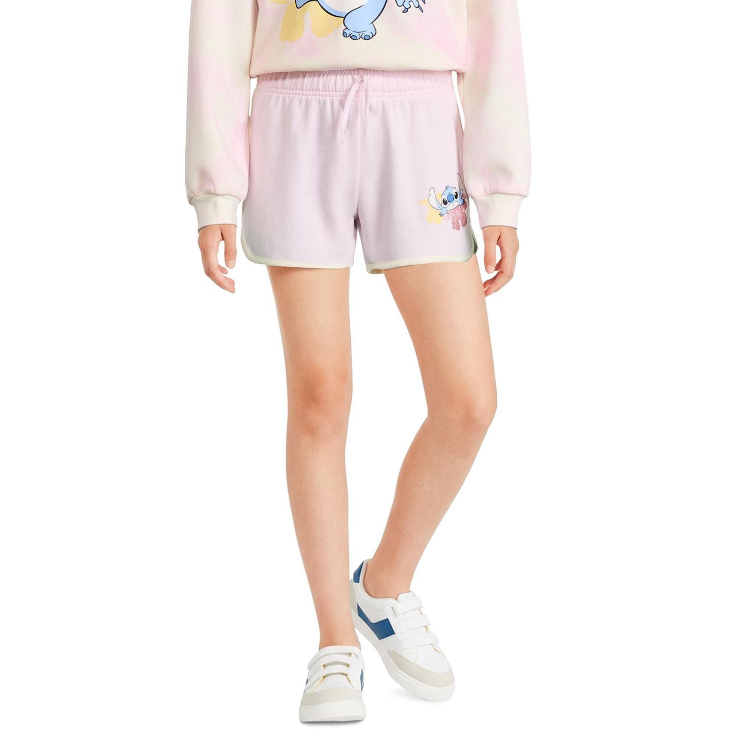 Disney Girls' Stitch Dolphin Short