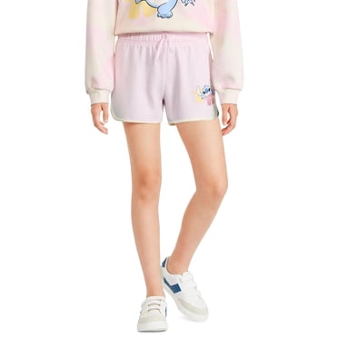 Short à ourlet dauphin Stitch Disney pour filles
