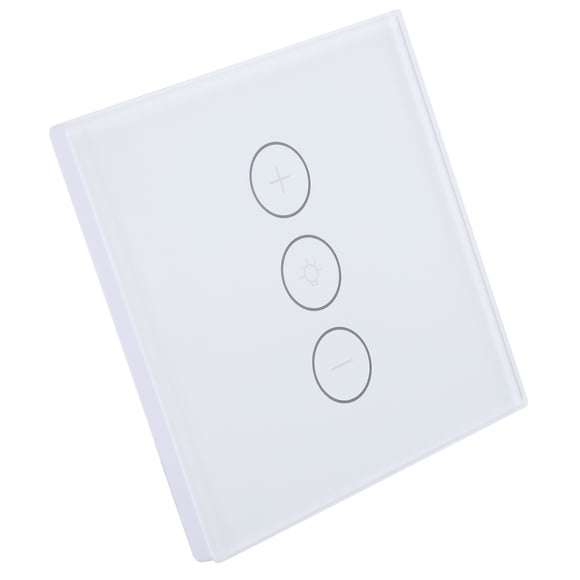 Touch Control Smart Dimmer Switch, 400W Smart Dimmer Switch Stepless Brightness for TUYA for Household White,Black