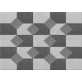 thumbnail image 1 of Ahgly Company Machine Washable Indoor Rectangle Transitional Silver Gray Area Rugs, 8' x 10', 1 of 7