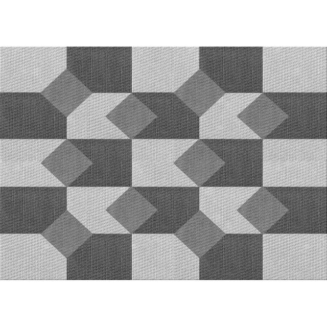 Ahgly Company Machine Washable Indoor Rectangle Transitional Silver Gray Area Rugs, 8' x 10'