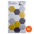 thumbnail image 2 of Truu Design, Autocollants hexagonaux muraux, 2 of 3