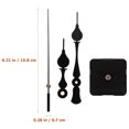 thumbnail image 2 of Shisuyan 1 Set Clock Motors Battery Powered Replacement Mechanism Clock Hands Clock Making Kit, 2 of 9
