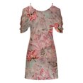 thumbnail image 5 of Fshaion Robe d'Été pour Femmes 2024 Grande Taille Imprimé Manches Courtes Épaules Dénudées Col Rond Robe Liquidation à Moins de 10!, 5 of 5