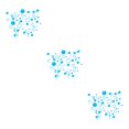 thumbnail image 4 of maskred 1/2/3/5 Wall Art Bathroom Shower Tile Removable Decor Decal Mural Kid Sticker Bubbles blue 3PCS, 4 of 6