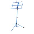 thumbnail image 3 of Portable Music Shelf, Foldable Adjustable Height Angle Small Music Stand Tripod Extend  For Home For Family Blue,Black, 3 of 8