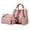 Pink, variant on Dvkptbk Purses for Women Tote Bag New European and American Fashion Four-piece Mother Bag Portable Shoulder Messenger Bag - Savings Clearance